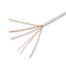 UTP CAT6 LSZH Câble Fluke Testé Soild Nare Copper Grey